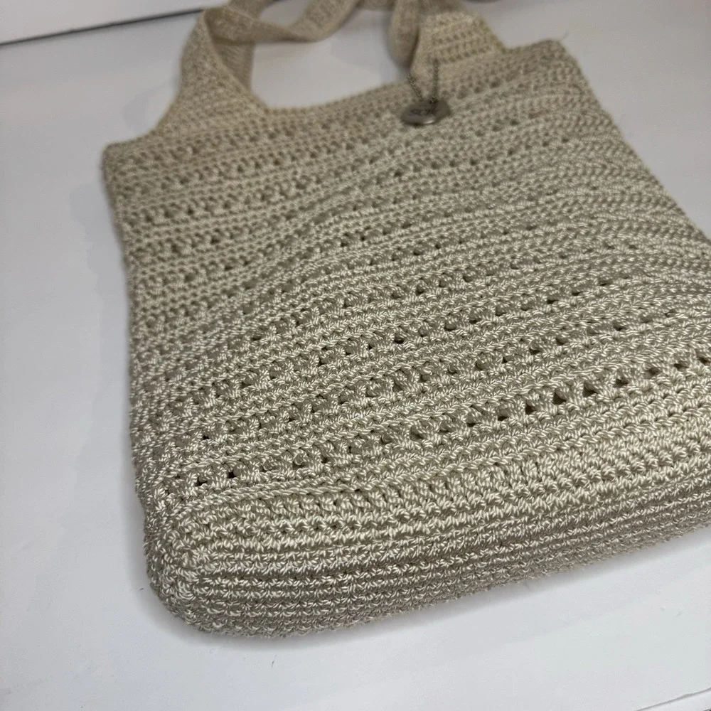 The SAK Original‎ Crochet Knitted Shoulder Bag Purse Handbag